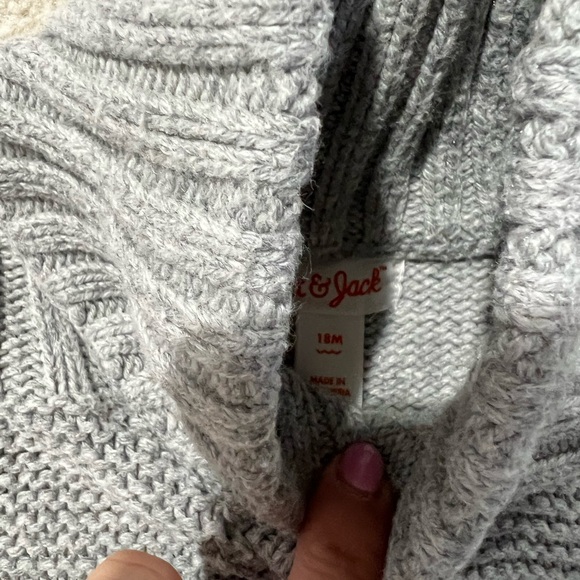 18 month grey cat and jack sweater - Picture 2 of 4